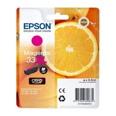 image Epson- C13T33634022 - Cartouches jet d'encre originales- Magenta - 8.9 ml