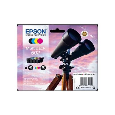 image Epson C13T02V64010 Encre (4) approprié pour XP5100 multicolore 1x 4, 6ml noir + 3x 3, 3ml couleur