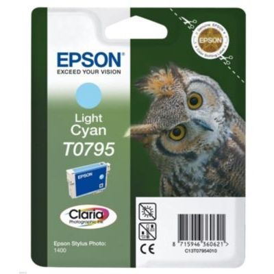 Epson c13t079540 – Cartouche d'encre pour epson stylus photo 1400, bleu