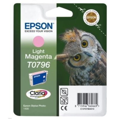 image Epson T0796 Cartouche d'encre d'origine Claria magenta clair pour SP 1400