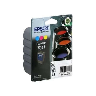 Cartouche d'encre Epson peinture T041 couleur