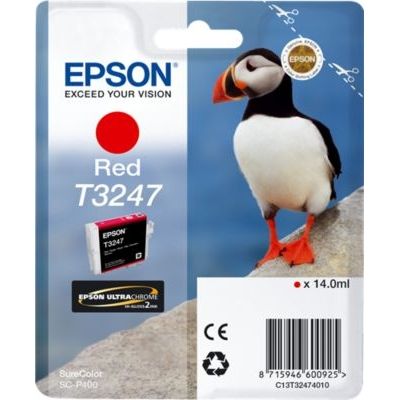 image Epson T3247 Cartouche d'encre d'origine Rouge