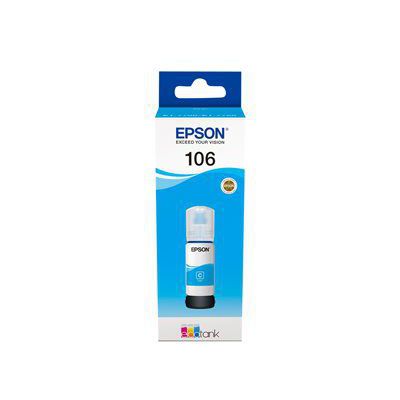 image Epson 106 EcoTank Cyan Ink Bottle 235M929