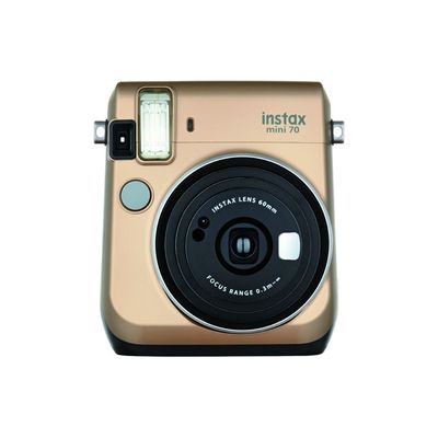 image Instax Mini 70 Caméra instantané Or & Fujifilm 70100137913 Instax Mini Développement instantané Monochrome