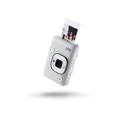 image Fujifilm instax Mini LiPlay Stone Blanc & - Twin Films pour Instax Mini - 86 x 54 mm - 10 Feuilles x 2 Paquets = 20 Feuilles