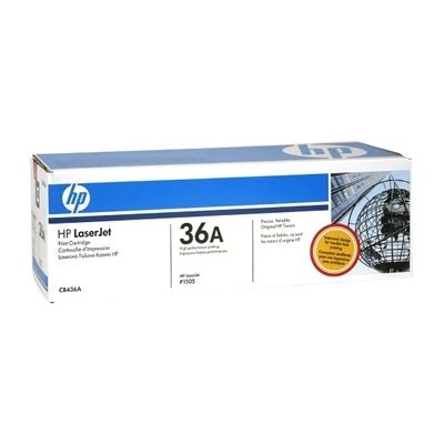image HP 36A CB436A toner Authentique, imprimantes HP LaserJet M1120/M1522/P1505, Noir