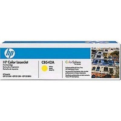 HP 125A toner LaserJet jaune authentique (CB542A)