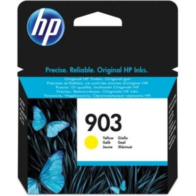 image HP 903 Cartouche d'Encre Jaune Authentique (T6L95AE) pour HP OfficeJet 6950, HP OfficeJet Pro 6960 / 6970