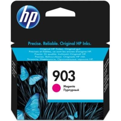 image HP 903 cartouche d'encre magenta authentique pour HP OfficeJet Pro 6950/6960/6970 (T6L91AE)