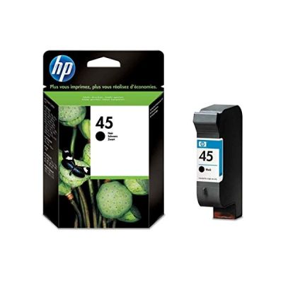 HP 45 cartouche d'encre noire authentique (51645AE)