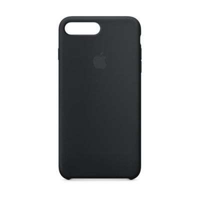 image Apple Coque en Silicone (pour iPhone 8 Plus / iPhone 7 Plus) - Noir