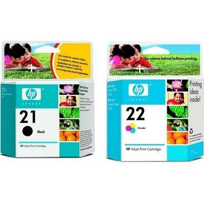 HP SD367AE Lot de 2 cartouches d'encre, noir, 15/couleur 78