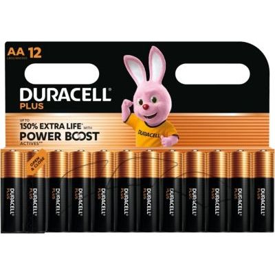 image Pile DURACELL LR06 AA x12 POWERBOOST PLUS
