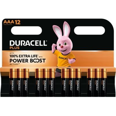 image Pile DURACELL LR03 AAA x12 POWERBOOST PLUS