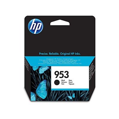 image HP 953 Cartouche d'Encre Noir Authentique, pour HP OfficeJet Pro 8710/8715/8720 (L0S58AE)