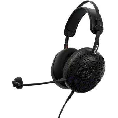 image Casque Gaming Filaire Ouvert Sony INZONE H6 Air – Son Spatial 360° pour Le Gaming, Conception Ultra-légère de 199 g, Microphone à Perche Amovible, égaliseur personnalisé INZONE Hub – PC/PS5, Noir