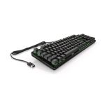 image produit HP Pavilion Gaming 500 - Clavier Mécanique Gaming QWERTY (Filaire - USB, Switch Red, Rétroéclairage LED 4 couleurs) - Noir