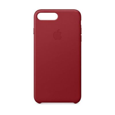 image Apple Coque en cuir (pour iPhone 8 Plus / iPhone 7 Plus) - (PRODUCT)RED