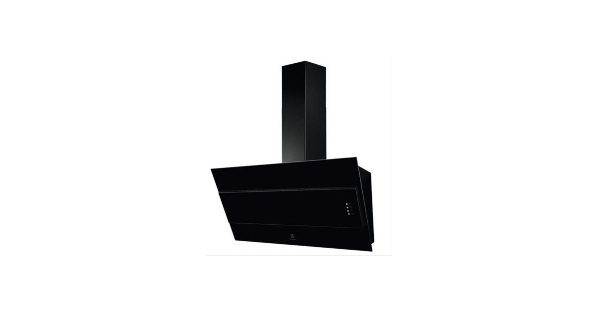 Comparer les prix : Hotte décorative murale inclinée ELECTROLUX Hotte ...