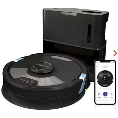 image Robot Aspirateur Laveur SHARK Aspi Robot RV2600LFEU