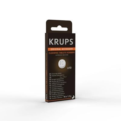 image Pastille KRUPS x10 pastilles de nettoyage machine café