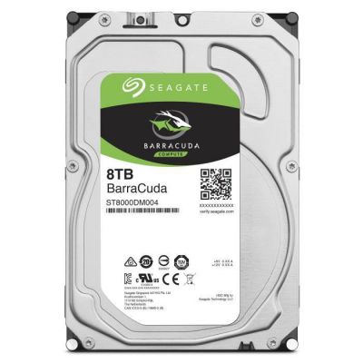 image SEAGATE - Disque dur Interne - BarraCuda - 8To - 7200trs/min - 3,5- (ST8000DM004)