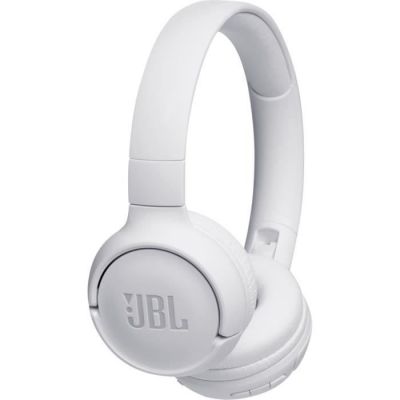 image Casque JBL Tune500 avec Fil (Commande et Microphone Intégrés) - Blanc