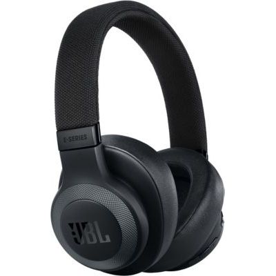 image JBL E65BTNC Casque Circum-Auriculaire - Écouteurs Sans Fil à Réduction de Bruit - Avec Kit Mains-Libres - Autonomie jusqu’à 24 hrs, Bluetooth, Noir