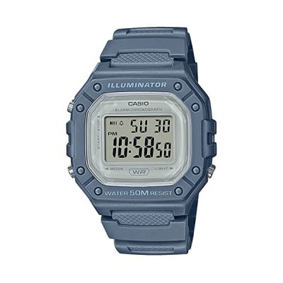 image Casio Unisexes-Adultes Analogique-Numérique Quartz Montre avec Bracelet en Plastique