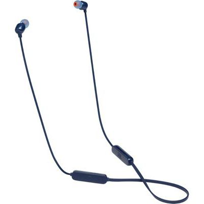 image JBL Tune 115BT – Écouteurs Sans Fil Bluetooth – Son JBL Pure Bass – Autonomie de 8 Heures avec Recharge Rapide – Bluetooth, Couleur Bleu