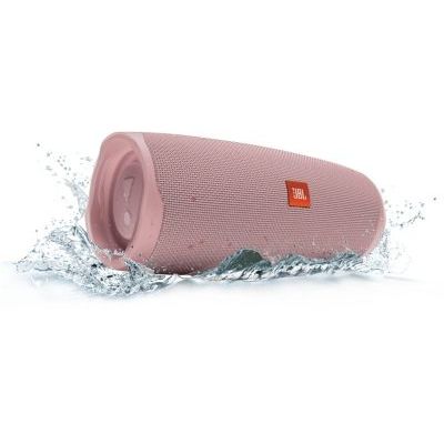 image JBL Charge 4 – Enceinte Bluetooth portable avec USB – Robuste et étanche : pour piscine et plage – Son puissant – Autonomie 20 hrs – Rose