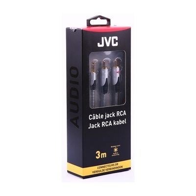 image Câble et Connectique Jvc JACK 3,5MM/2RCA 3M