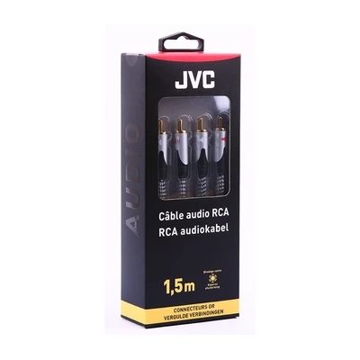 image Câble et Connectique Jvc 2 RCA CABLE M/M 1,5M