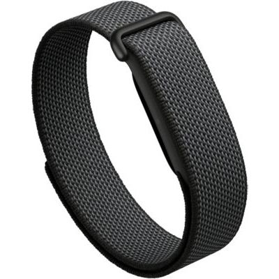 image Google Fitbit Air – Moniteur d'activité Physique sans écran avec Suivi des activités Sportives, de la fréquence Cardiaque et du Sommeil – Coaching personnalisé optimisé par l'IA – Noir Volcanique