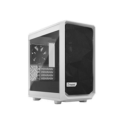 image Fractal Design Meshify 2 Mini White - Tempered Glass Clear Tint