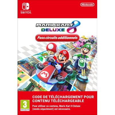 Code de téléchargement extension DLC Mario Kart 8 Deluxe Pass Circuits additionnels
