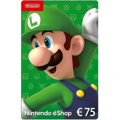 Code numérique pour approvisionnement de compte Nintendo eShop: 75€