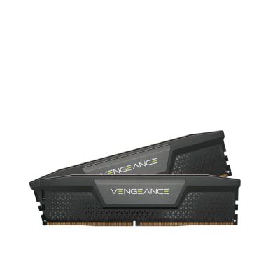 image CORSAIR VENGEANCE DDR5 RAM 32Go (2x16Go) 6400MHz CL32 Intel XMP Compatible iCUE Mémoire d'Ordinateur - Noir (CMK32GX5M2B6400C32)