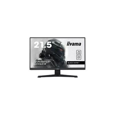 image Ecran PC Gamer - IIYAMA G-Master Black Hawk G2250HS-B1 - 21.5 FHD - Dalle VA - 1ms - 75Hz - HDMI / DisplayPort - FreeSync