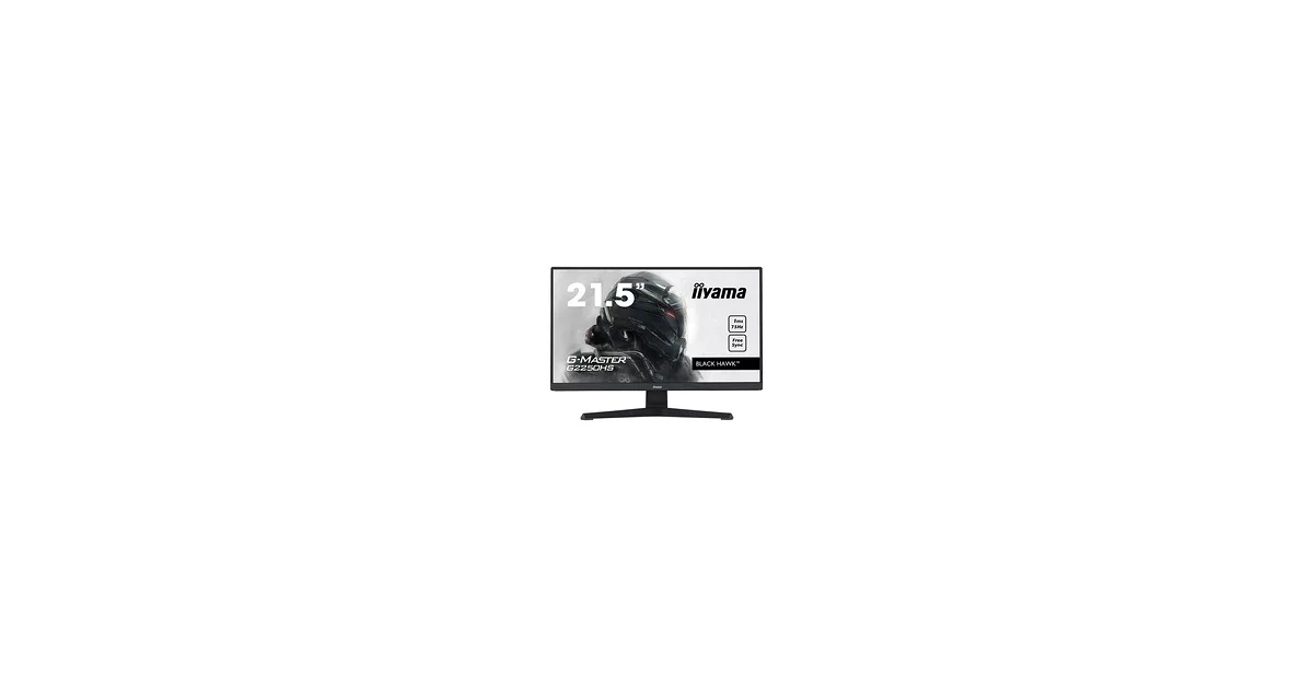 iiyama 21.5 LED - G-MASTER G2250HS-B1 Black Hawk - Ecran PC - LDLC