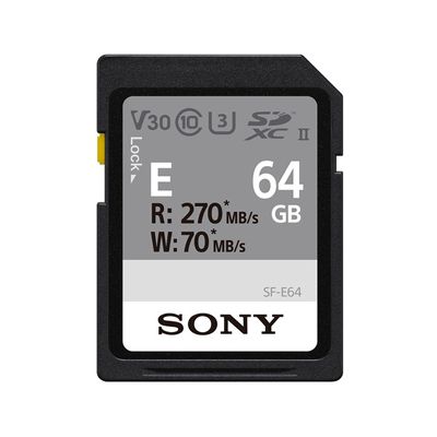image Carte mémoire SD Sony Carte mémoire SFE64.AE SDXC UHS-II 64 Go