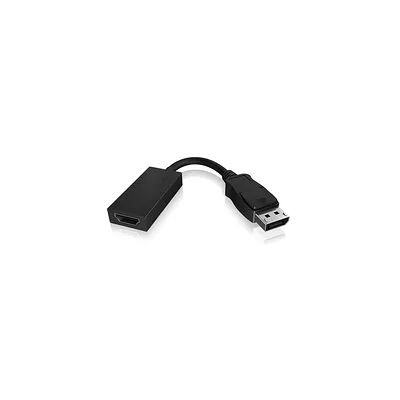 image ICY BOX Adapter DisplayPort (1.2) > HDMI 4K 60Hz Black