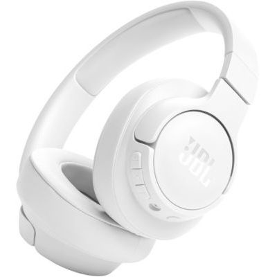 image JBL Tune 720BT, casque audio sans fil, léger et confortable, Bluetooth 5.3, autonomie jusqu'à 76 h, charge rapide, son JBL Pure Bass, blanc