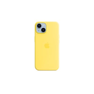 image Apple Coque en Silicone avec MagSafe pour iPhone 14 - Jaune canari ​​​​​​​
