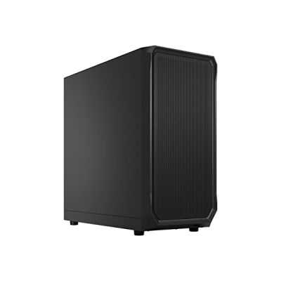 image Fractal Design Focus 2 Black Solid - Mesh Front – Two 140 mm Aspect Fans Included – ATX Gaming Case