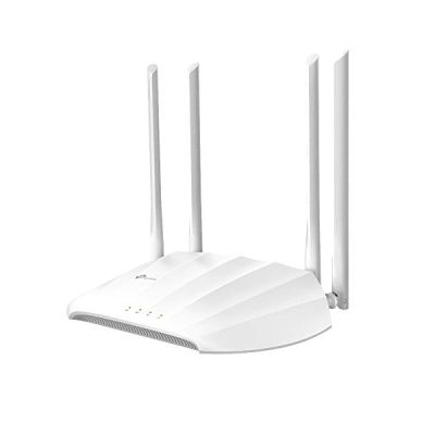 image TP-Link TL-WA1201 Point d'accès WiFi AC1200, 1 port Ethernet gigabit, Supports Passive PoE, idéal pour les réseaux domestiques et de bureau