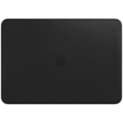 image Apple Housse en cuir (pour MacBook Pro 15 pouces) - Noir