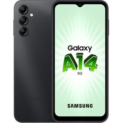 image SAMSUNG - SMARTPHONE Galaxy A14 5G Black 6.6IN 4GB 64GB Android 13