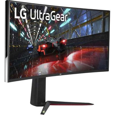 image LG UltraGear 38GN950P-B Ecran PC Gaming incurvé 38" - dalle Nano IPS résolution UWQHD+ (3840x1600), 1ms GtG 144Hz (160Hz O/C), HDR 600, DCI-P3 98%, AMD FreeSync Premium, compatible NVIDIA G-Sync