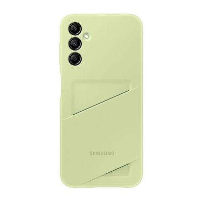 image Coque et étui téléphone mobile Samsung Coque avec porte-carte Galaxy A14 Vert Clair